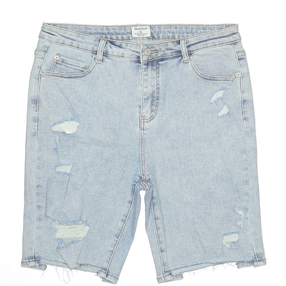 White Birch XL Denim Cutoff Shorts